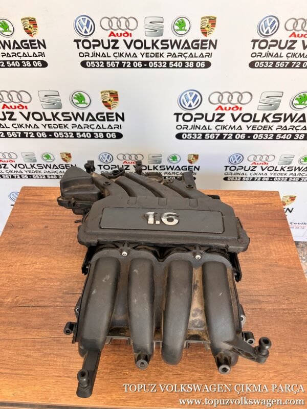 VOLKSWAGEN PASSAT 1.6 BENZİNLİ BSE BGU MOTOR ÇIKMA EMME MANİFOLDU 06A133206BD - 06A133203DL - 06A133203EM