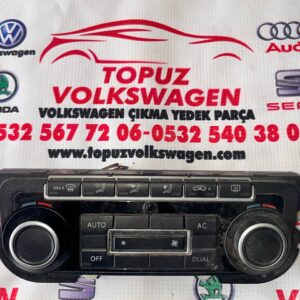 VOLKSWAGEN GOLF 6 KLİMA KONTROL PANELİ KLİMATRONİK ÇIKMA 5K0907044ER 5HB009746-60