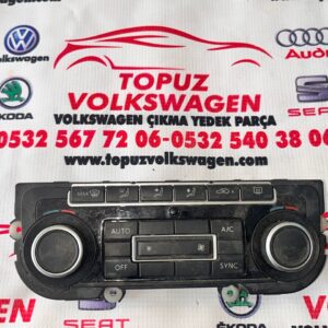 VOLKSWAGEN JETTA KLİMA KONTROL PANELİ KLİMATRONİK ÇIKMA 5K0907044GJ 5HB009746-90