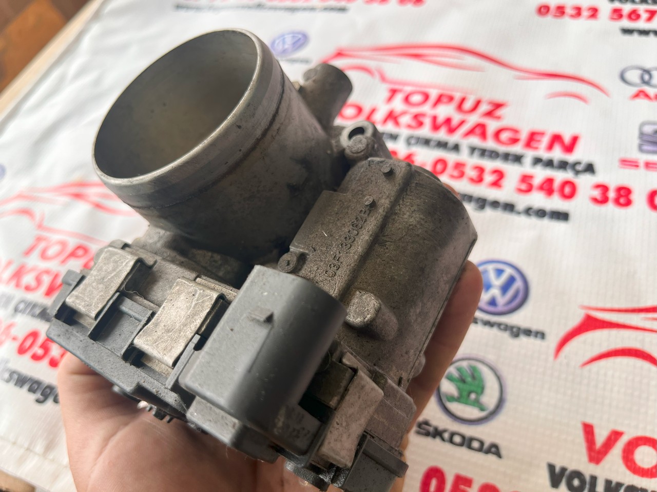 VOLKSWAGEN POLO 1.2 TSİ 1.4 TSİ ÇIKMA BOGAZ KELEBEĞİ 03F133062B VOLKSWAGEN POLO 1.2 TSİ 1.4 TSİ ÇIKMA BOGAZ KELEBEĞİ 03F133062B